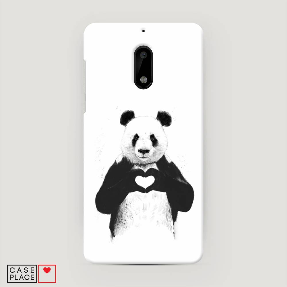

Чехол Awog "Панда love" для Nokia 6, 120320-7