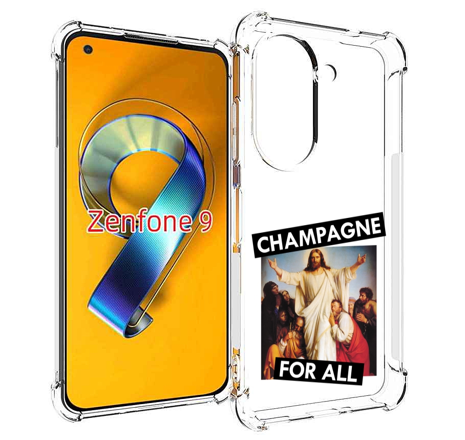

Чехол MyPads шампанское для Asus Zenfone 9 (AI2202), Прозрачный, Tocco