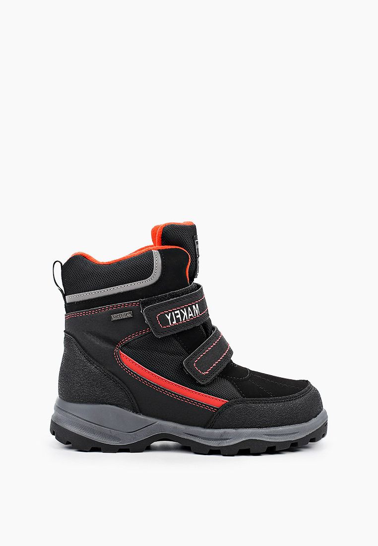 

Ботинки детские MAKFLY 58MF-13-01Z7AA черный, 33, 58MF-13-01Z7AA