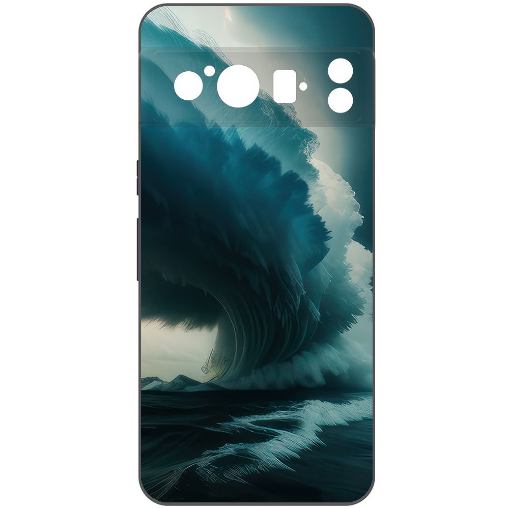 

Чехол-накладка Krutoff Soft Case Торнадо для Google Pixel 8 Pro черный