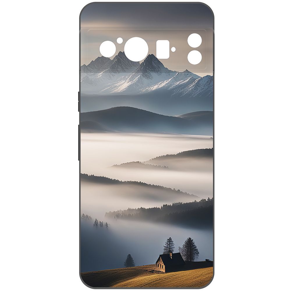 

Чехол-накладка Krutoff Soft Case Туман для Google Pixel 8 Pro черный