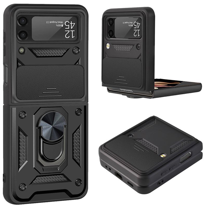 

Чехол с кольцом Bumper Case для Samsung Galaxy Z Flip 3 (черный)