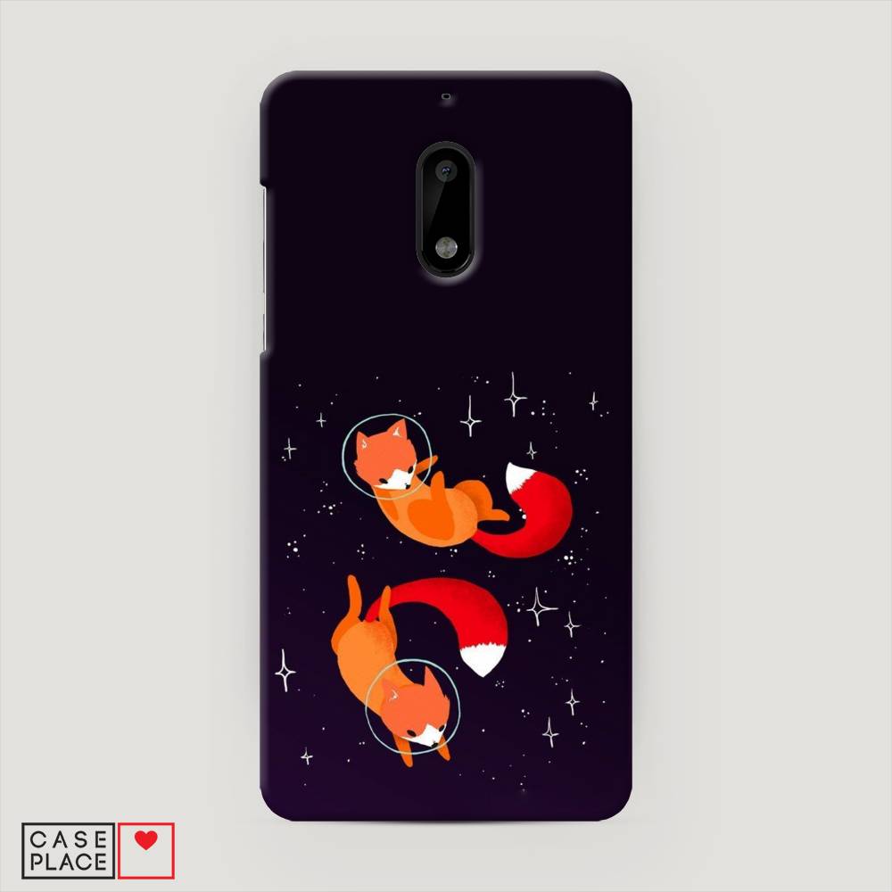 

Чехол Awog "Лисы космонавты" для Nokia 6, 120320-3