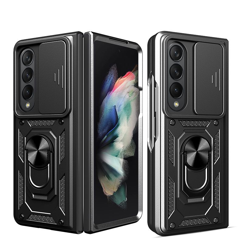 

Чехол с кольцом Bumper Case для Samsung Galaxy Z Fold 4 (черный)
