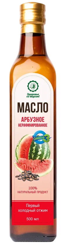 Масло арбузное Здоровье со вкусом 500 мл