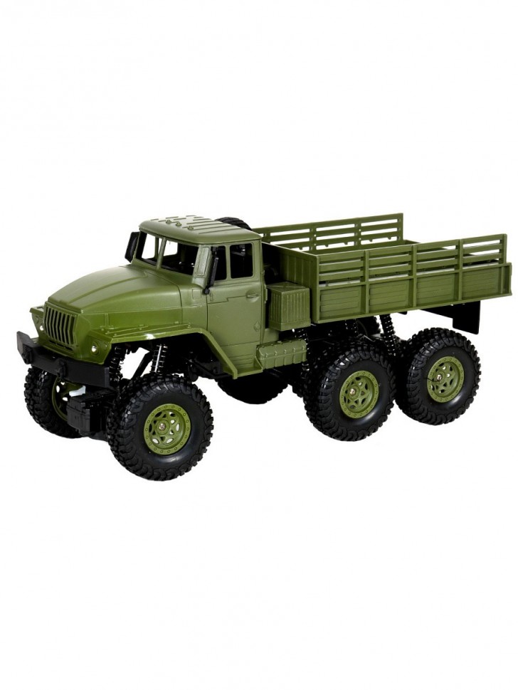 Радиоуправляемый грузовик MX УРАЛ 6x6 1:18 (привод 4WD, акб) - MX-25481