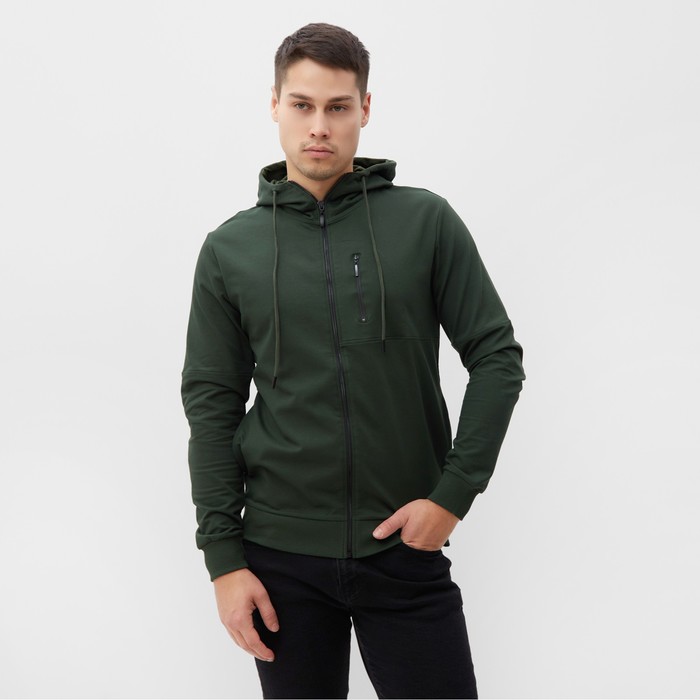 

Толстовка мужская No Brand 9924819 зеленая 3XL, Зеленый, 9924819