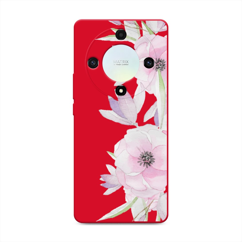 

Чехол Awog на Honor X9A "Нежные анемоны", Розовый;черный;фиолетовый, 6120853-1