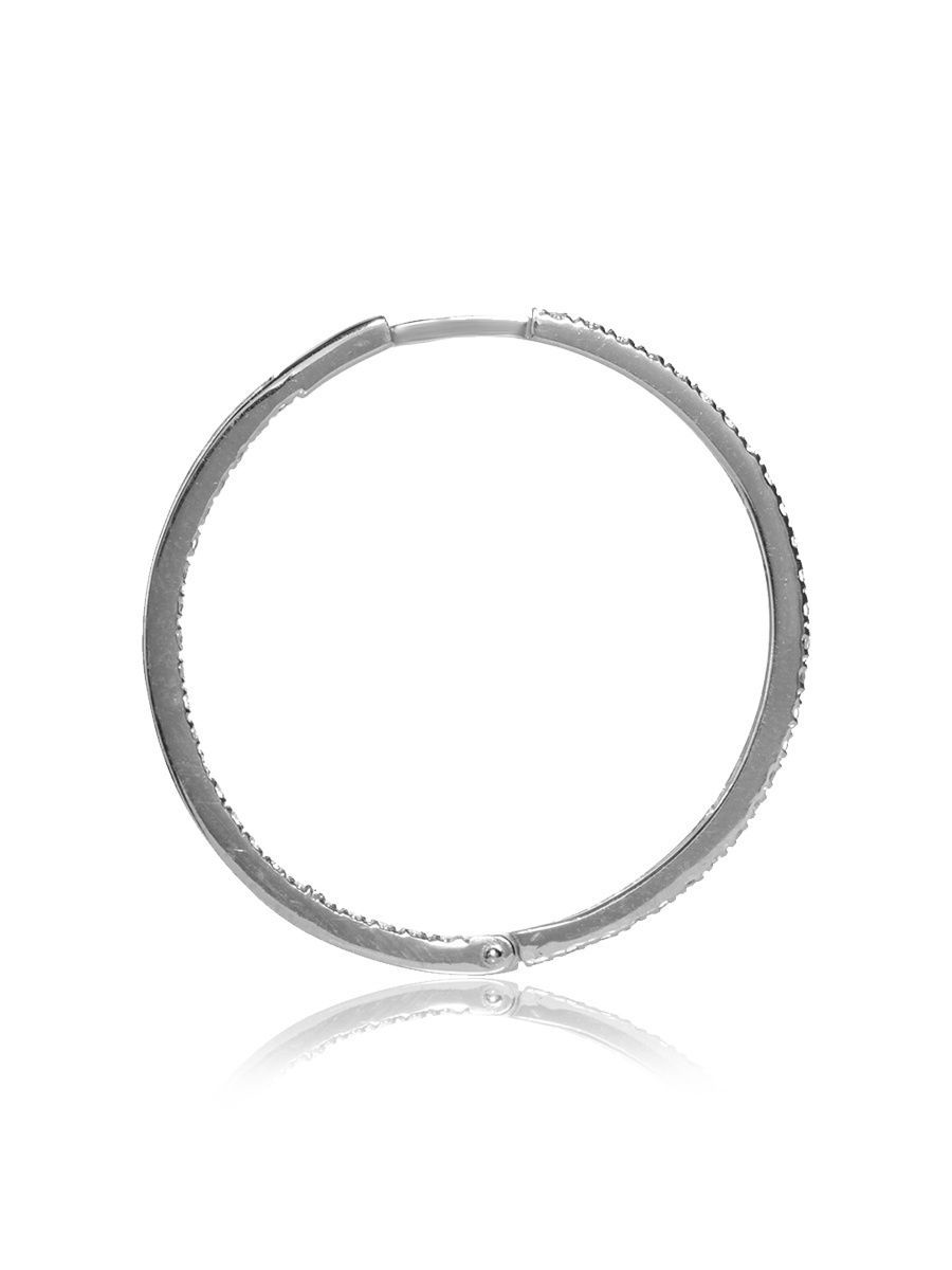 

Серьги конго из серебра с фианитом TOP CRYSTAL 40455029, 40455029