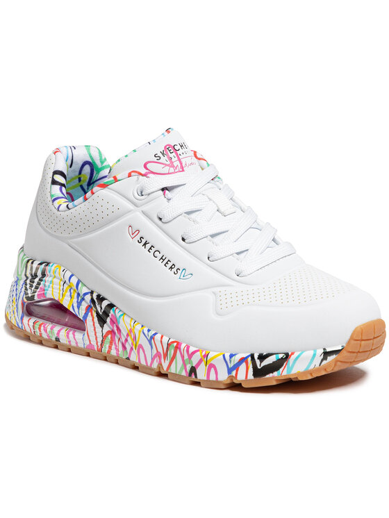 фото Кроссовки loving love 155506/wht skechers белый 39 eu