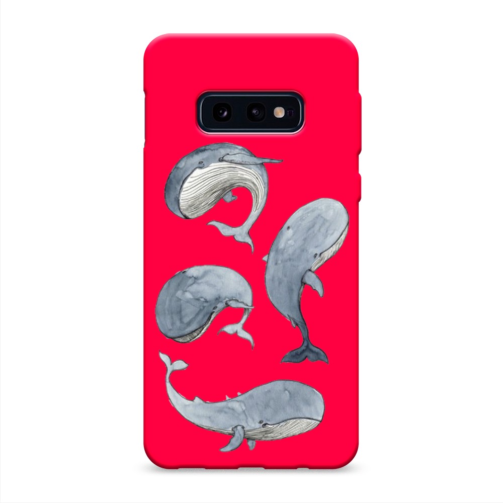 

Чехол Awog на Samsung Galaxy S10E "Киты", Разноцветный, 27253-1