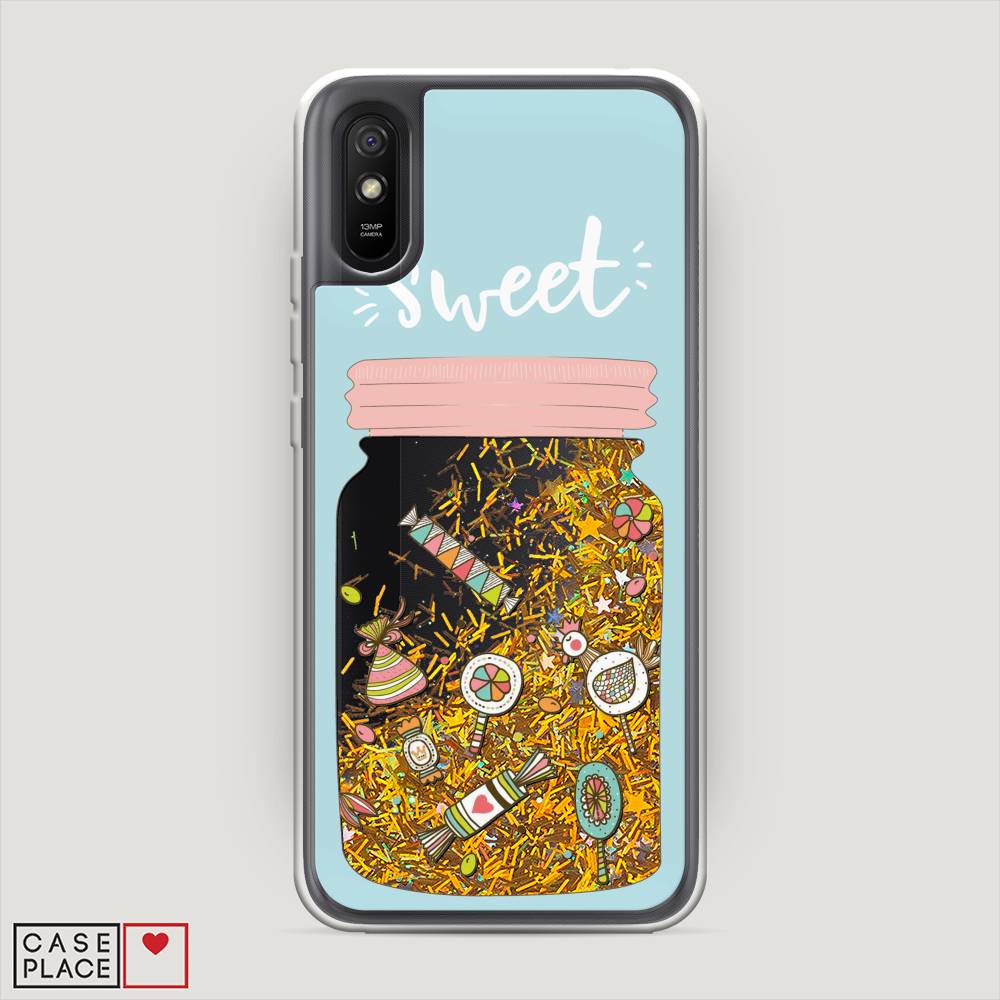 

Чехол Awog на Xiaomi Redmi 9A "Конфетки в банке", Разноцветный, 38990-1