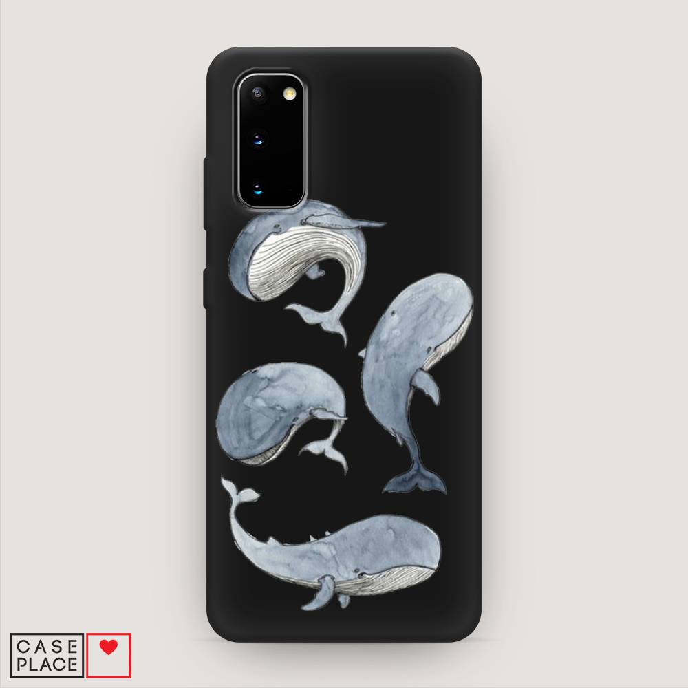 

Чехол Awog на Samsung Galaxy S20 "Киты", Разноцветный, 29252-1