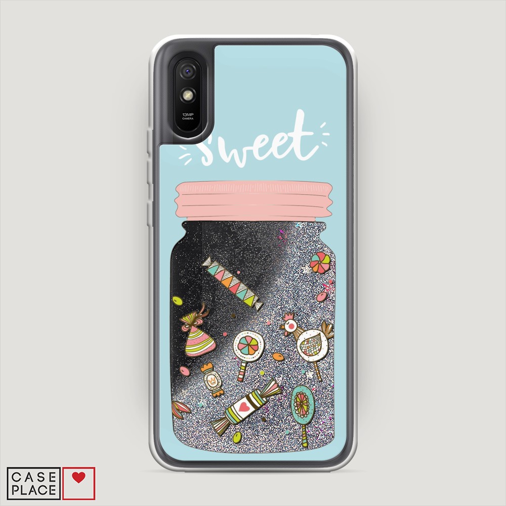 

Чехол Awog на Xiaomi Redmi 9A "Конфетки в банке", Разноцветный, 38991-1
