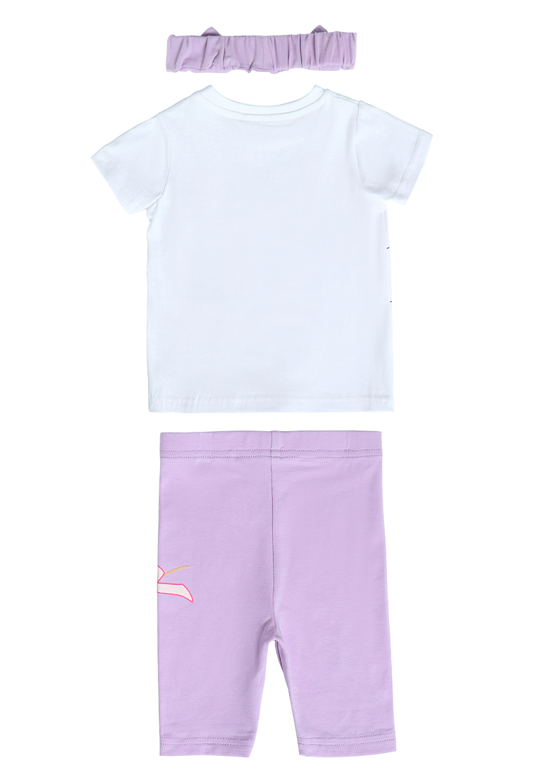 

Комплект одежды Kari Baby SS23B01700502, белый, фиолетовый, 80, 205586