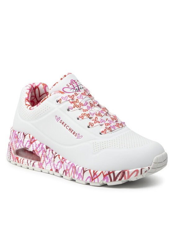 фото Кроссовки loving love 155506/wrpk skechers белый 39 eu