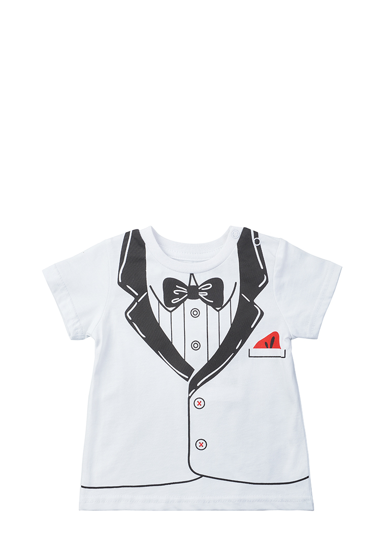 Комплект одежды Kari Baby SS23B07800507, белый, графитовый, 80