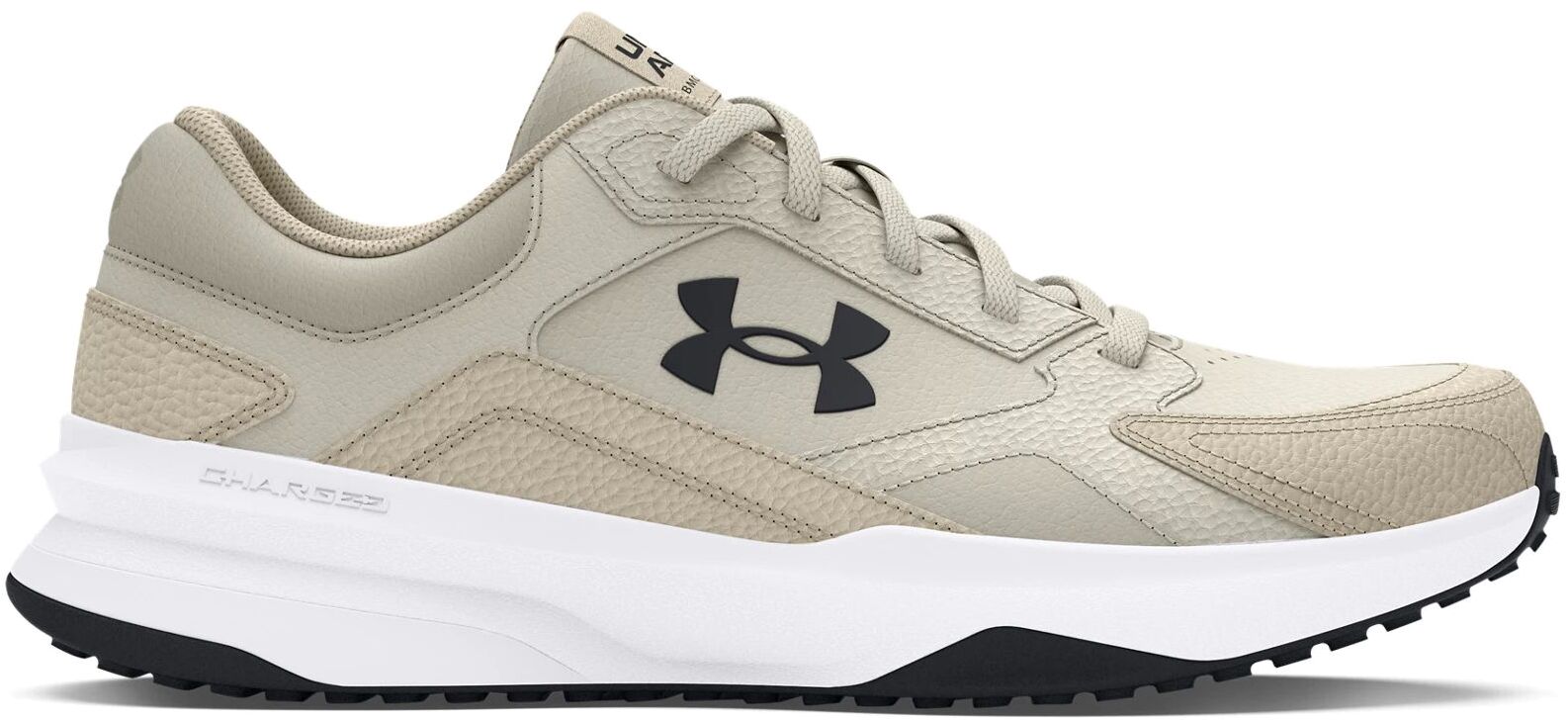 

Кроссовки мужские Under Armour Edge LTHR бежевые 8.5 US, Бежевый, Edge LTHR