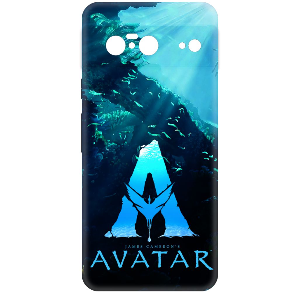 

Чехол-накладка Krutoff Soft Case Аватар - Цветное лого для Google Pixel 8 черный