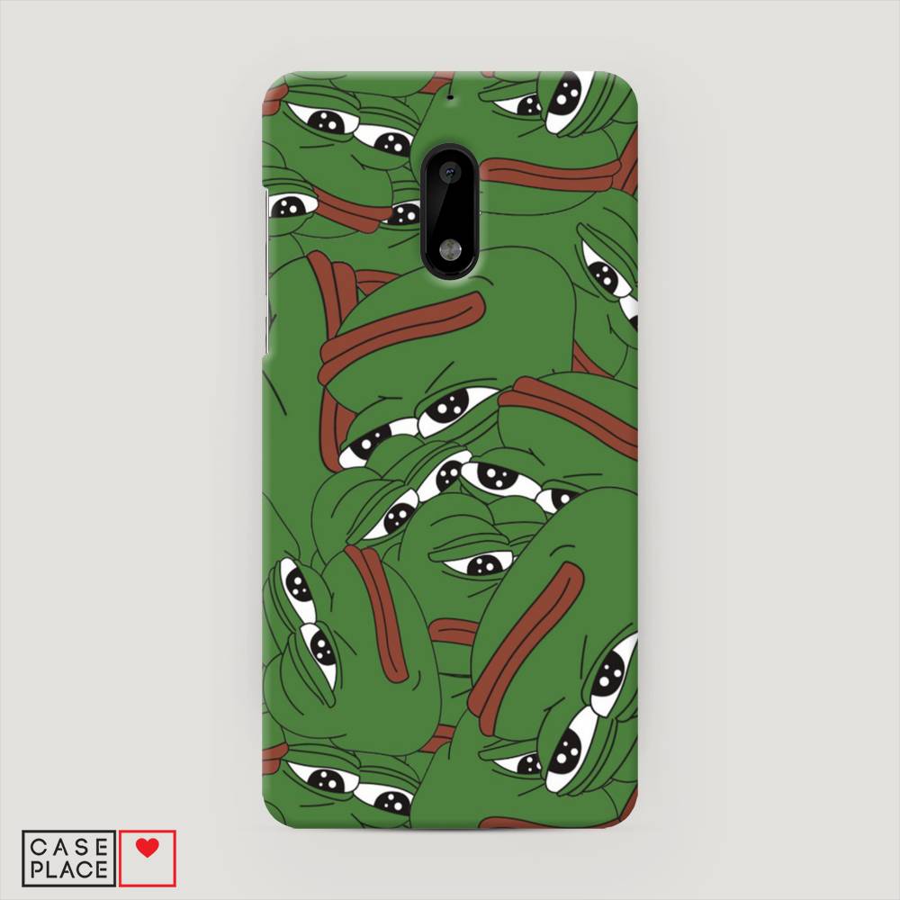 

Чехол Awog "Печальный frog" для Nokia 6, 120320-7