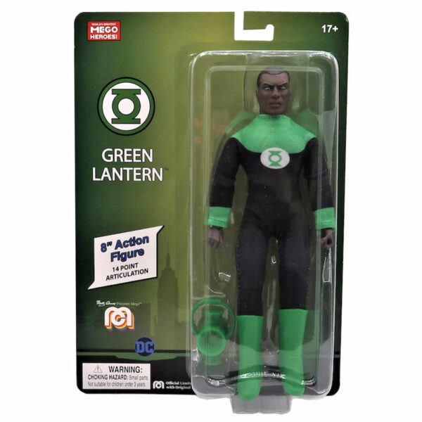 Фигурка Mego Green Lantern Mego 20 cm MG47827 зеленый фонарь ничего не бойся корпус зеленых фонарей перезарядка графический роман