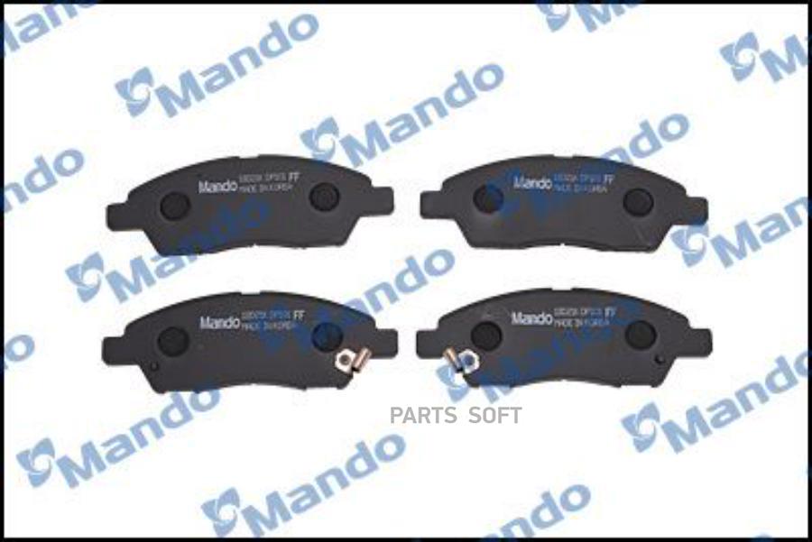 

Тормозные колодки Mando MPN17