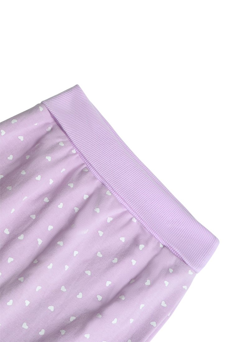 Комплект одежды Kari Baby SS23B01100502, белый, фиолетовый, 68