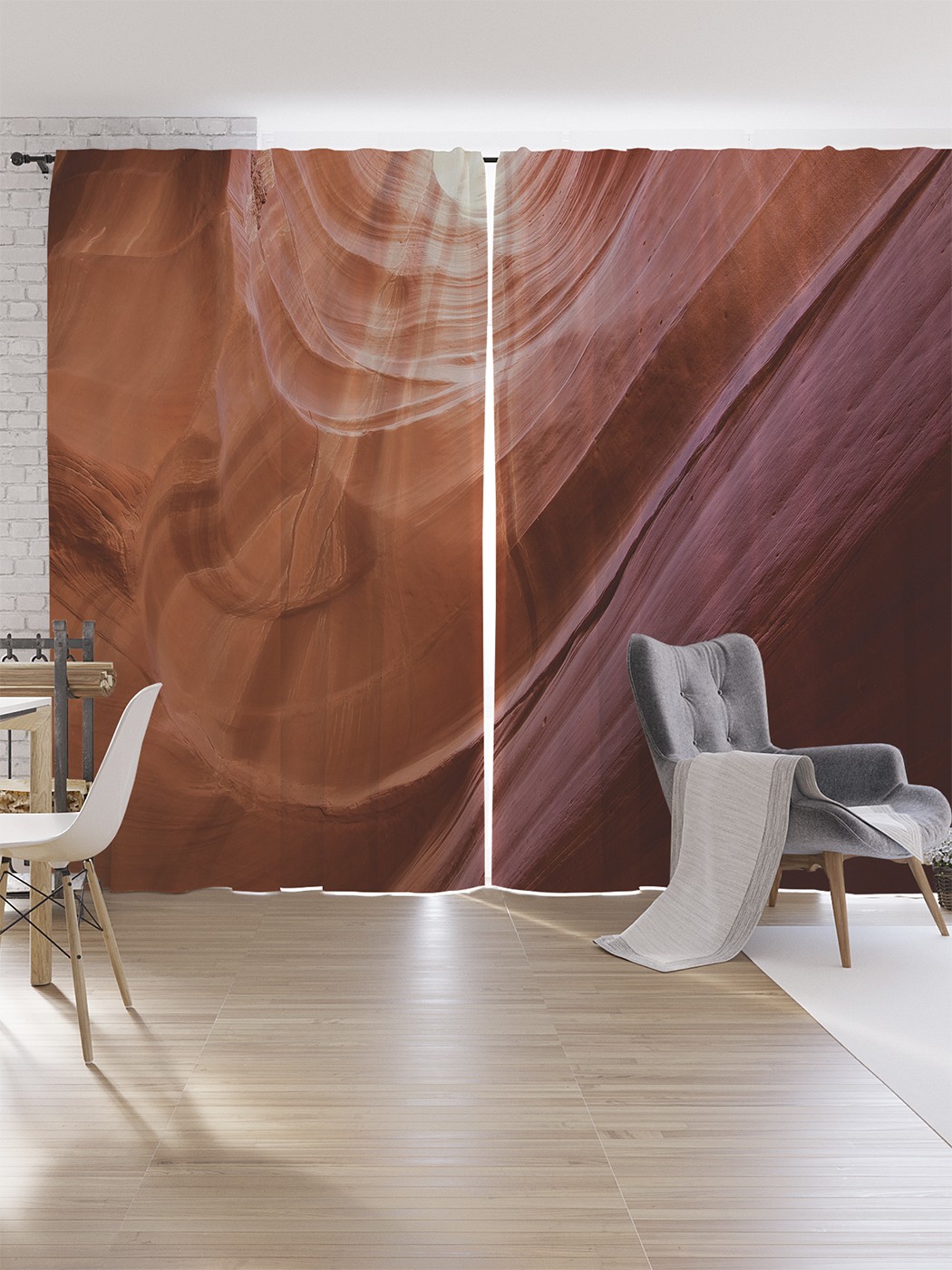 

Шторы под лён JoyArty "Свет в конце туннеля", серия Oxford DeLux, 340х265 см, Свет в конце туннеля