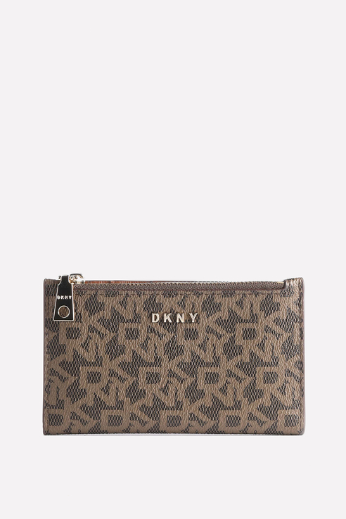 

Визитница женская DKNY R92ZJC08/D3E коричневая, R92ZJC08/D3E