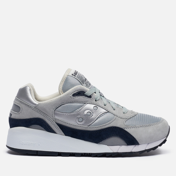 

Кроссовки унисекс Saucony Shadow 6000 серые 38.5 EU, Shadow 6000
