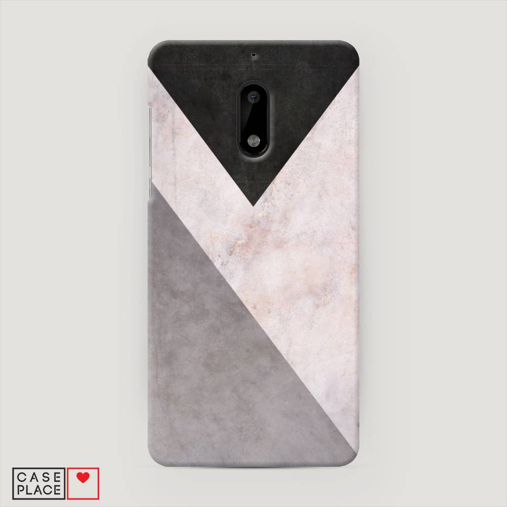 

Чехол Awog "Геометричный мрамор" для Nokia 6, 120320-2