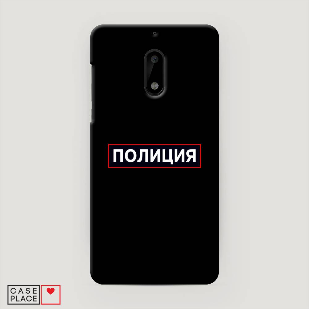 

Чехол Awog "Police logo" для Nokia 6, 120320-4