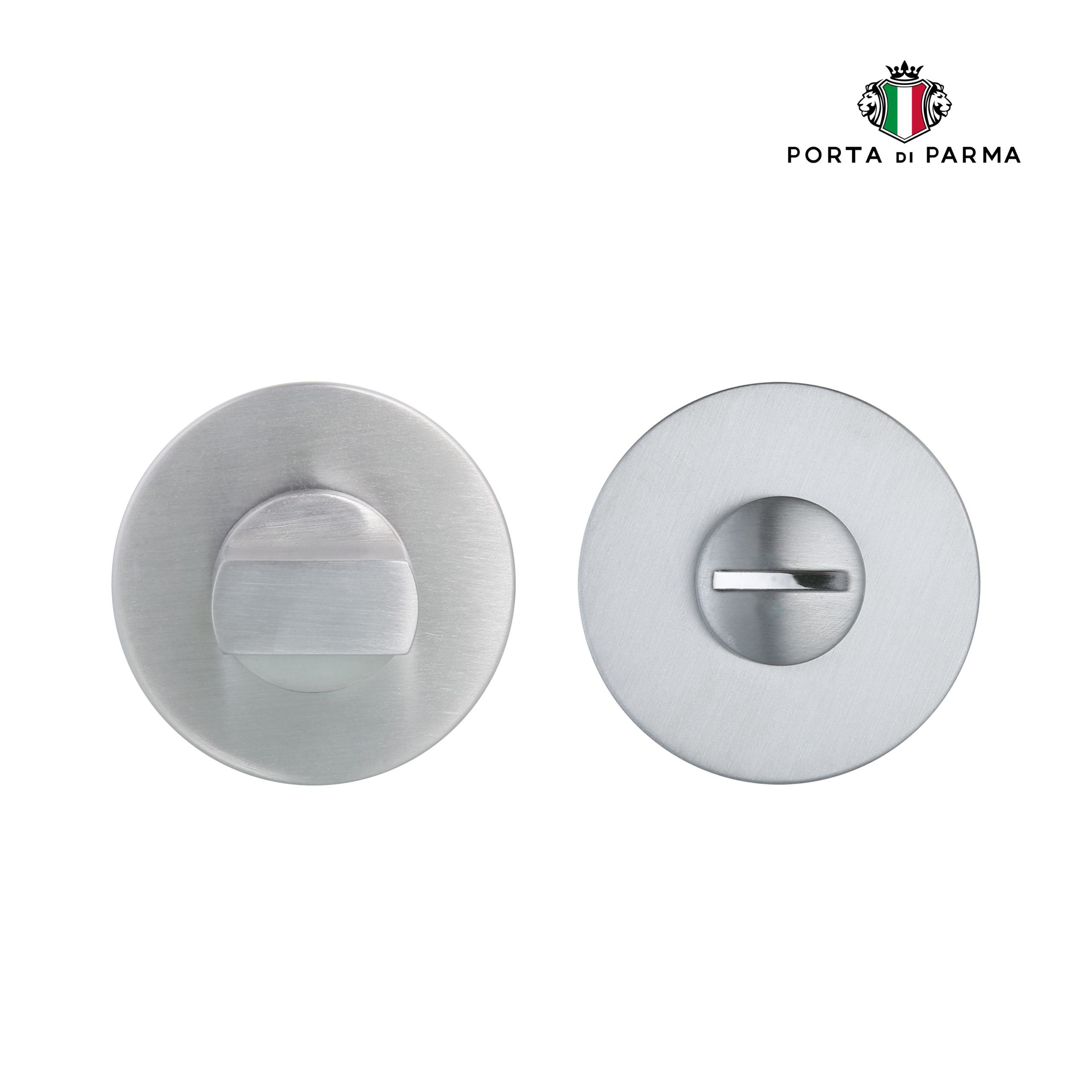 Фиксатор дверной Porta Di Parma WC.011.02 матовый хром фиксатор для шнурков пара d 8 мм 1 8 см серебристый
