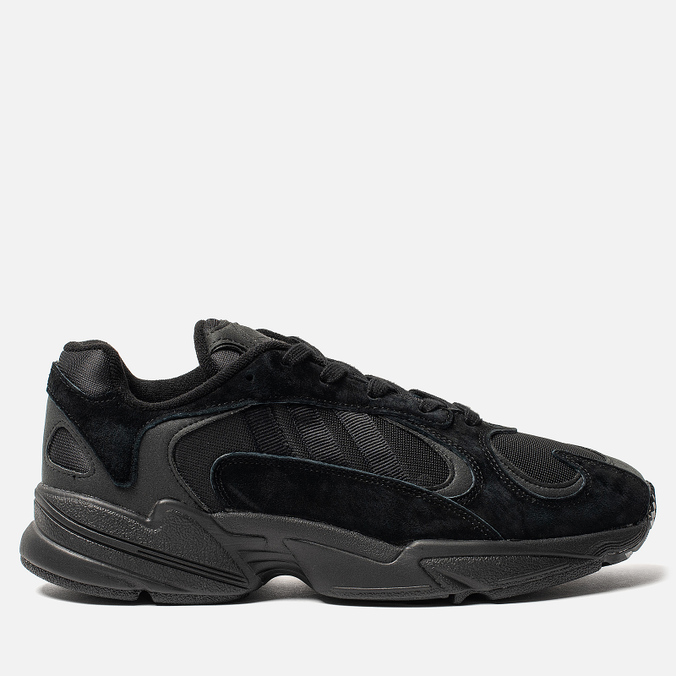 

Кроссовки унисекс Adidas Originals Yung-1 черные 45.5 EU, Yung-1