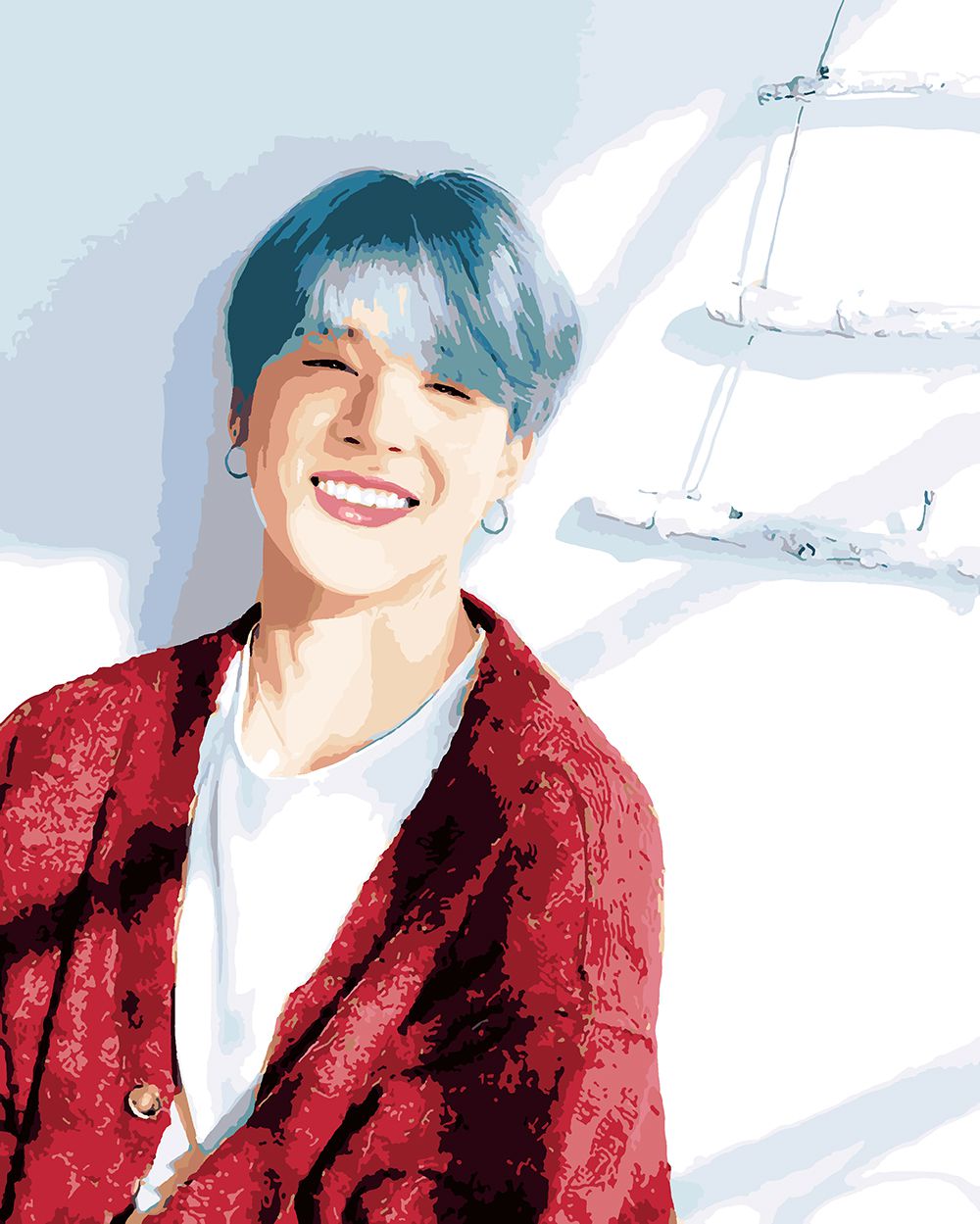 

Картина по номерам Красиво Красим BTS Улыбка Чимина, 60 х 90 см, BTS Улыбка Чимина