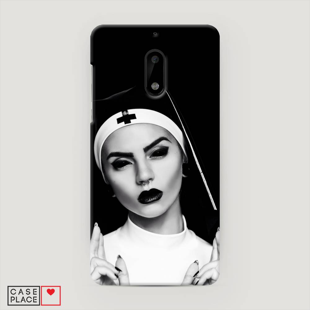 

Чехол Awog "Черная монашка" для Nokia 6, 120320-7