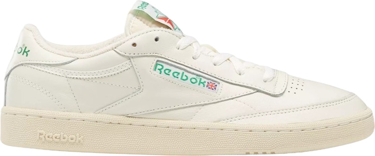 

Кеды мужские Reebok Club C 85 Vintage бежевые 8 US, Бежевый, Club C 85 Vintage