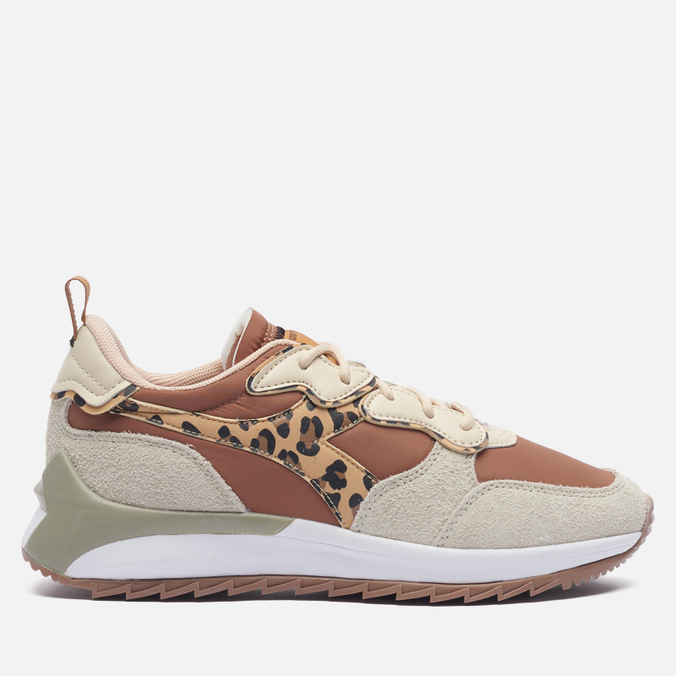 

Кроссовки женские Diadora Jolly Animalier бежевые 36 EU, Jolly Animalier
