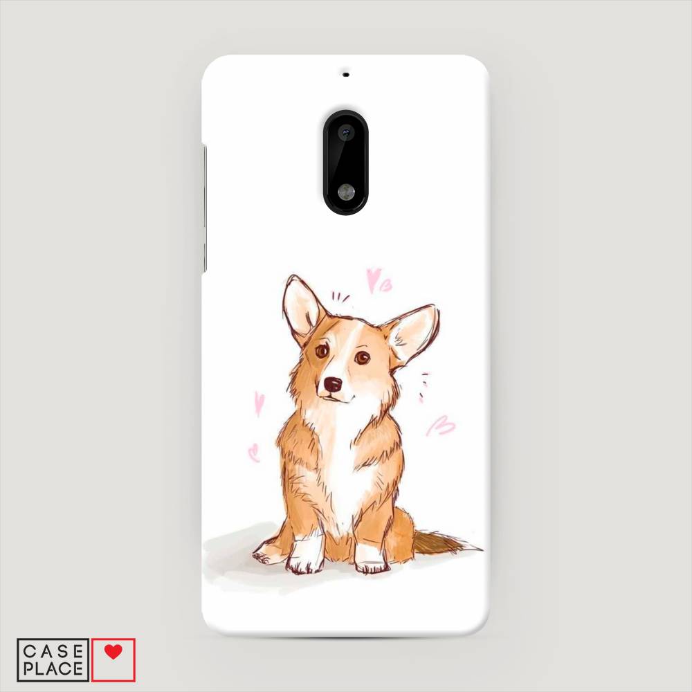 

Чехол Awog "Корги любовь" для Nokia 6, 120320-1
