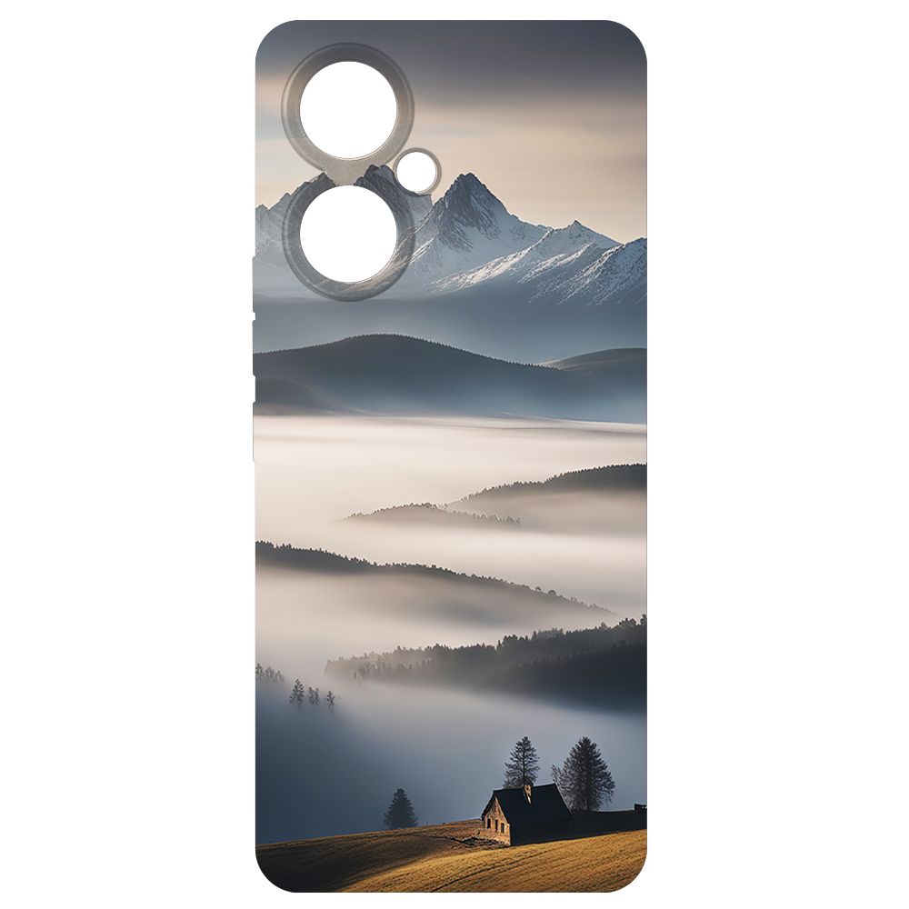 

Чехол-накладка Krutoff Soft Case Туман для Tecno Camon 19 черный