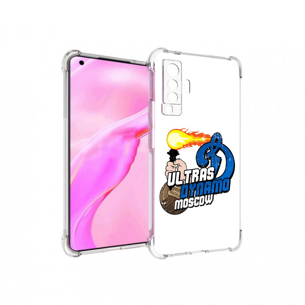 

Чехол MyPads Tocco для Vivo X50 ФК Динамо (PT226969.391.177), Прозрачный, Tocco