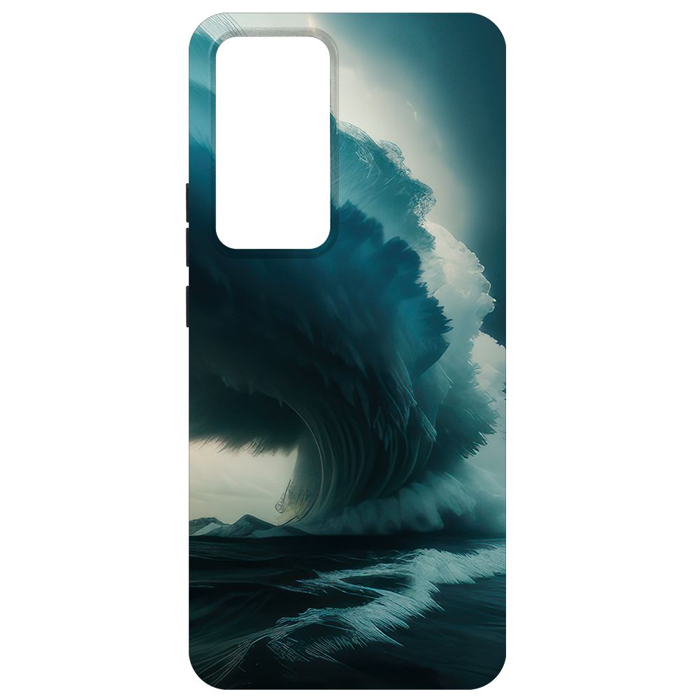 

Чехол-накладка Krutoff Soft Case Торнадо для Xiaomi 12T Pro черный