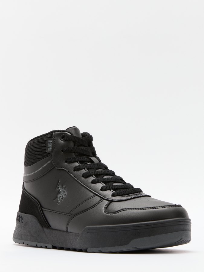 

Кеды мужские U.S. POLO Assn. 101740745 черные 40 EU, Черный, 101740745
