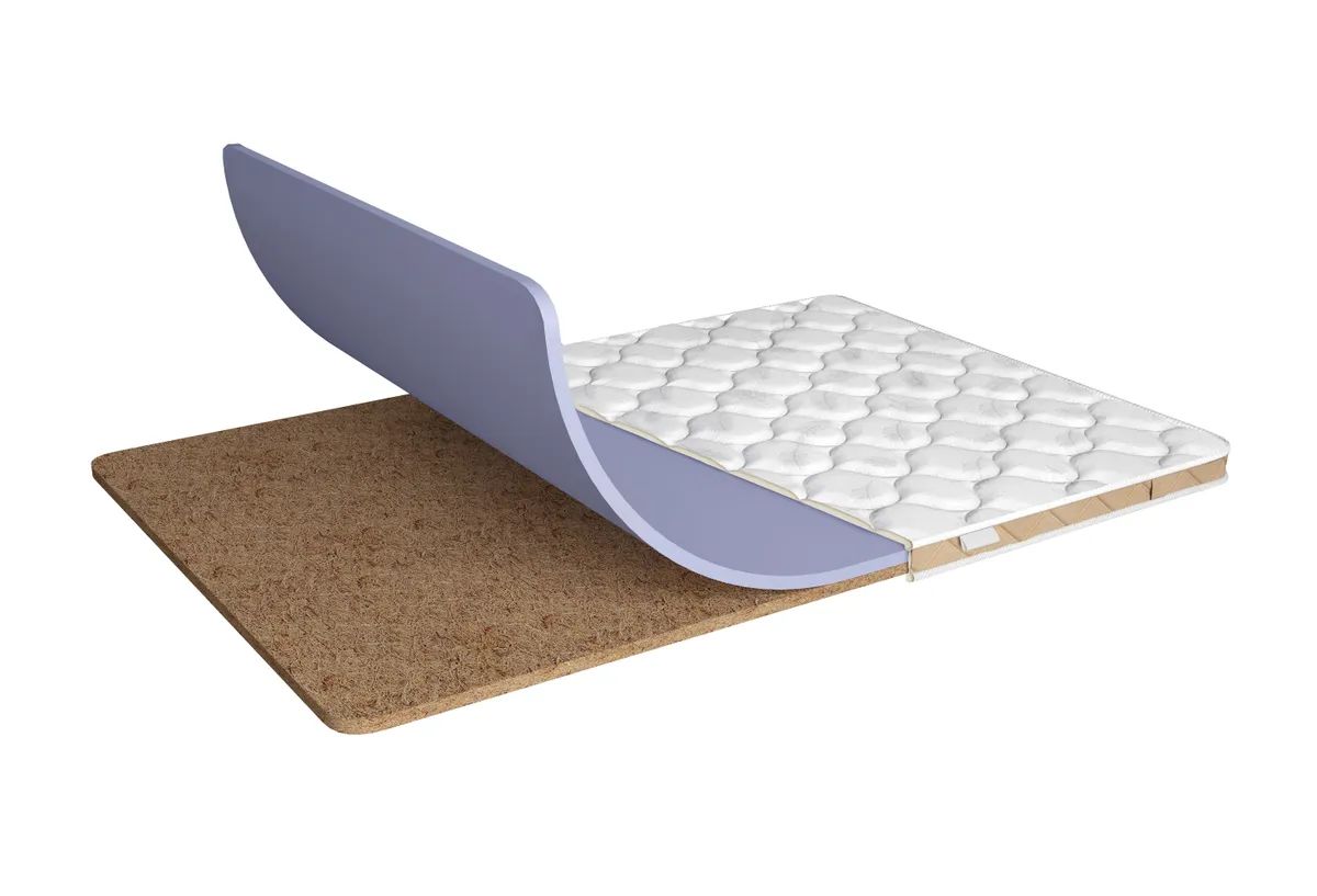 

Матрас топпер 115х195 DAVI SLEEP Forma 1 двухсторонний, высота 5 см, Белый, Forma 1