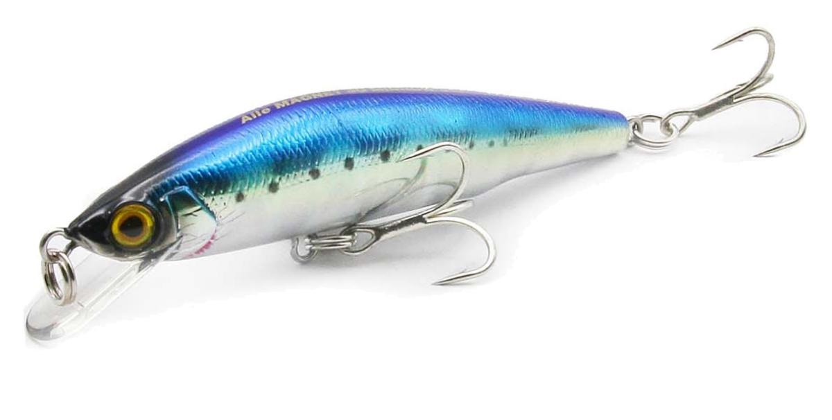 

Воблер F1042 HIW Duel AILE MAGNET 3G MINNOW 70F, Разноцветный, Приманки