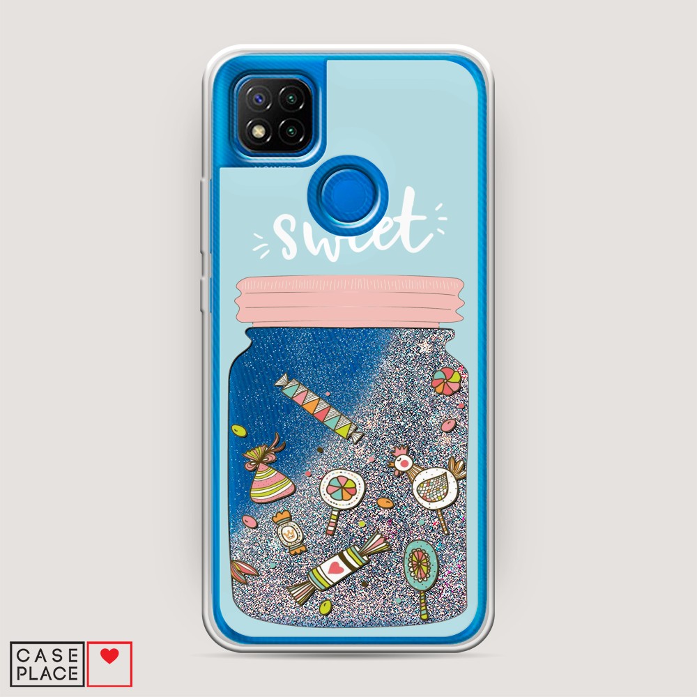 

Чехол Awog на Xiaomi Redmi 9C "Конфетки в банке", Разноцветный, 39091-1