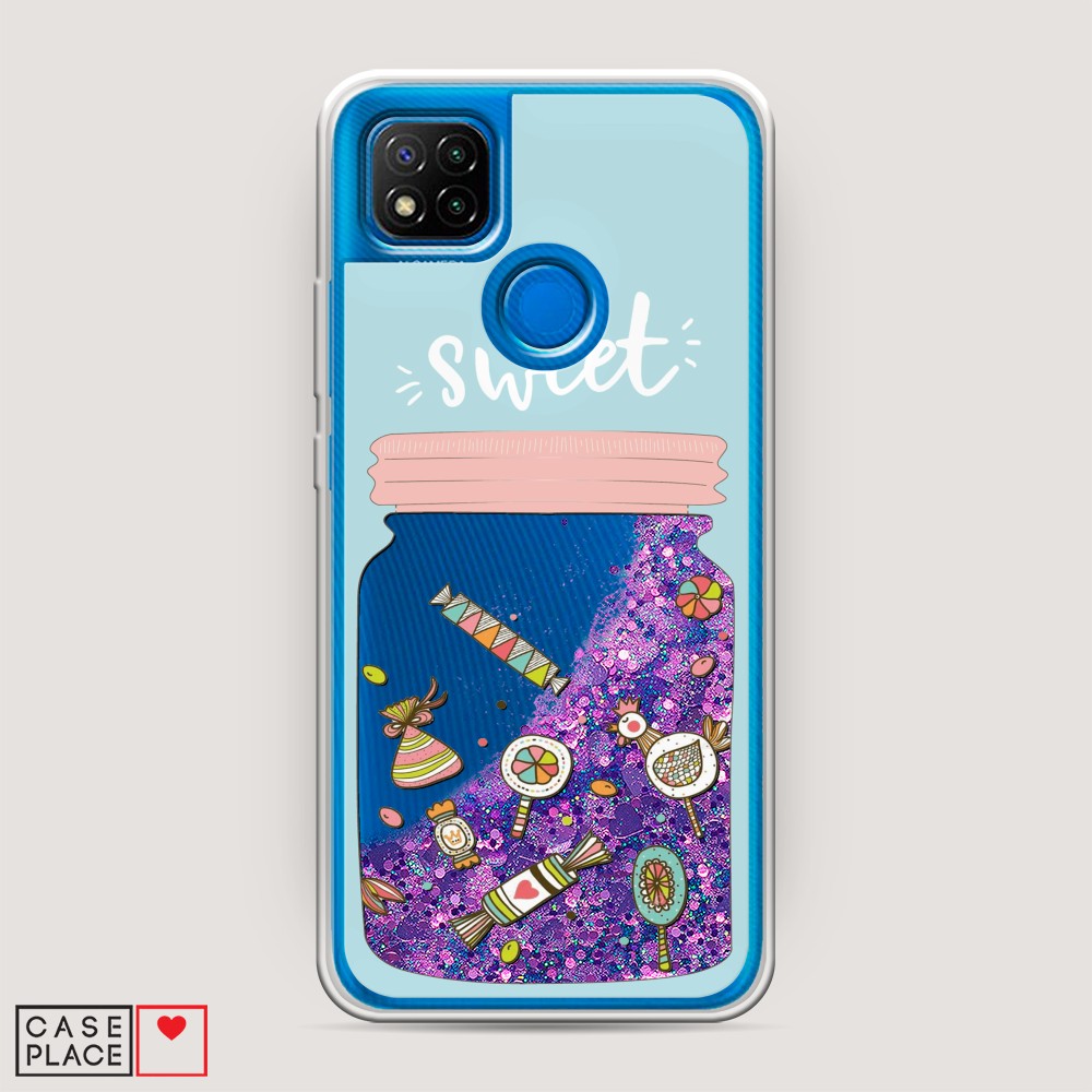 

Чехол Awog на Xiaomi Redmi 9C "Конфетки в банке", Разноцветный, 39092-1