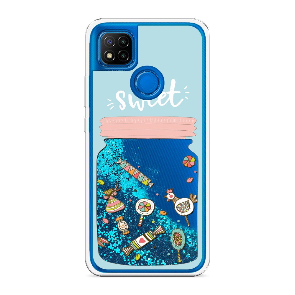 

Чехол Awog на Xiaomi Redmi 9C "Конфетки в банке", Разноцветный, 39093-1
