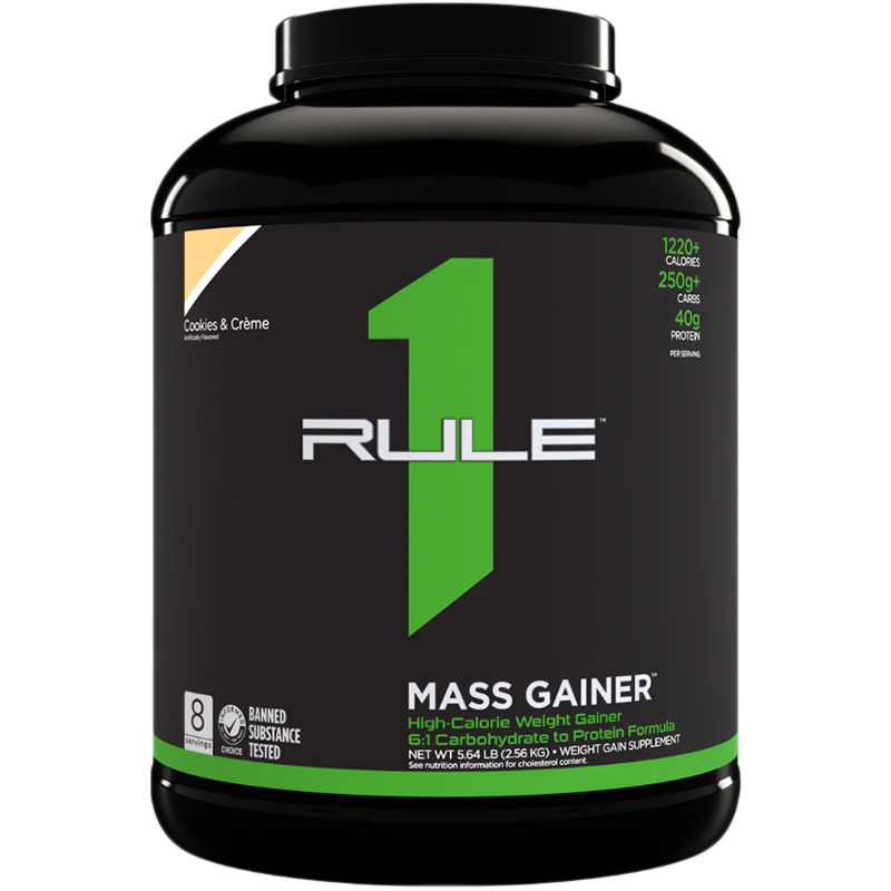 Гейнер RULE ONE Mass Gainer, Cookies & Cream, 2,6кг