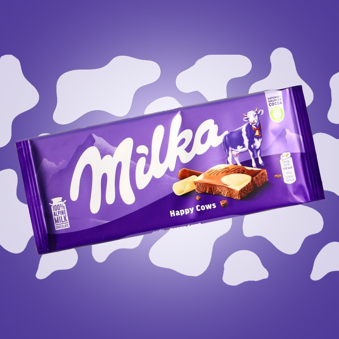 

Шоколад Milka happy cows 100 г